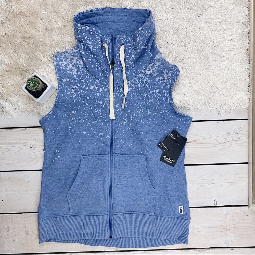 RCTIV8 | Sleeveless Zip Up Vest